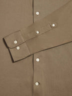 Jersey Hidden-Button Shirt in Sea Turtle