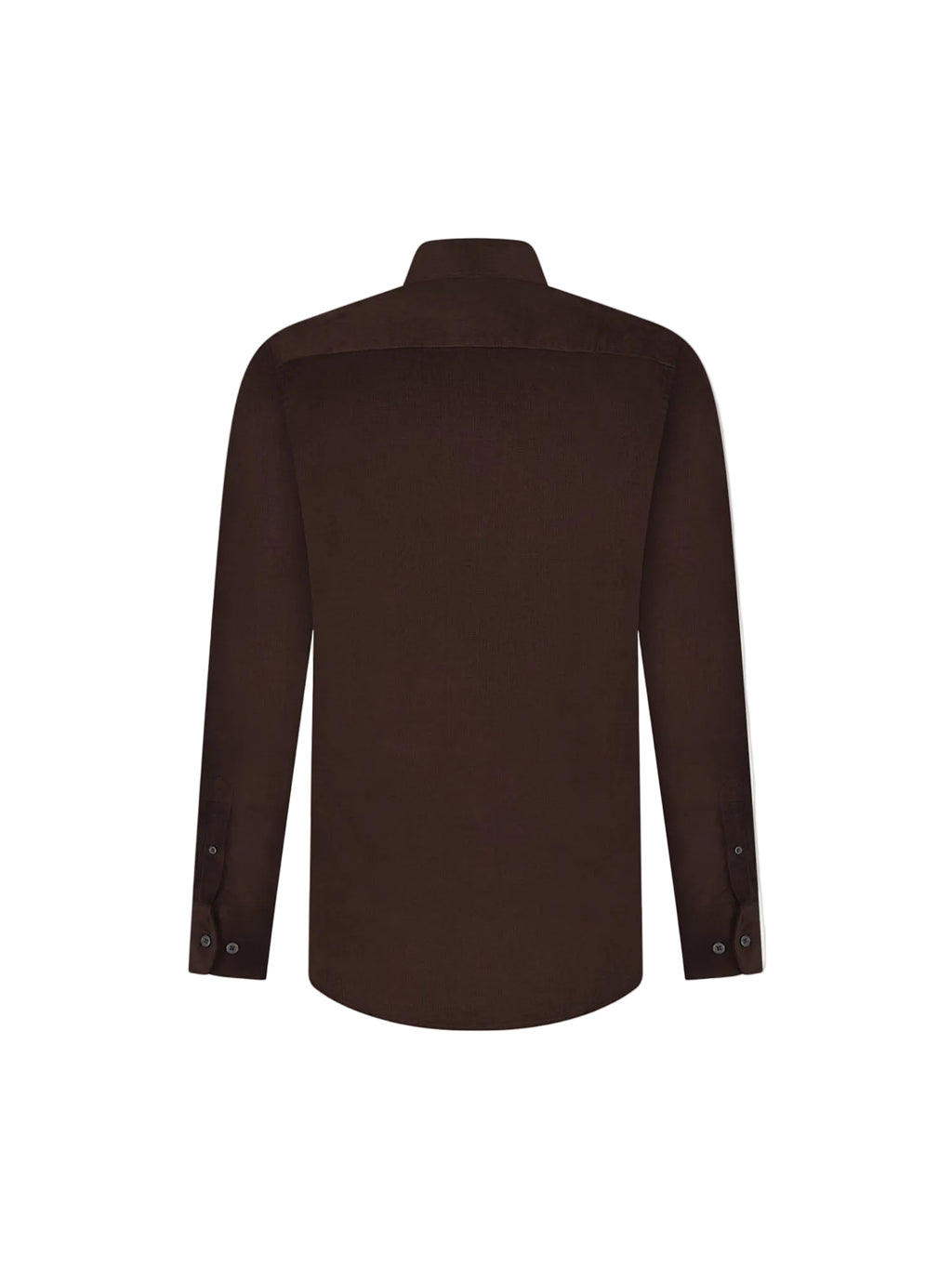 Micro Cord Button-Down Shirt in Java