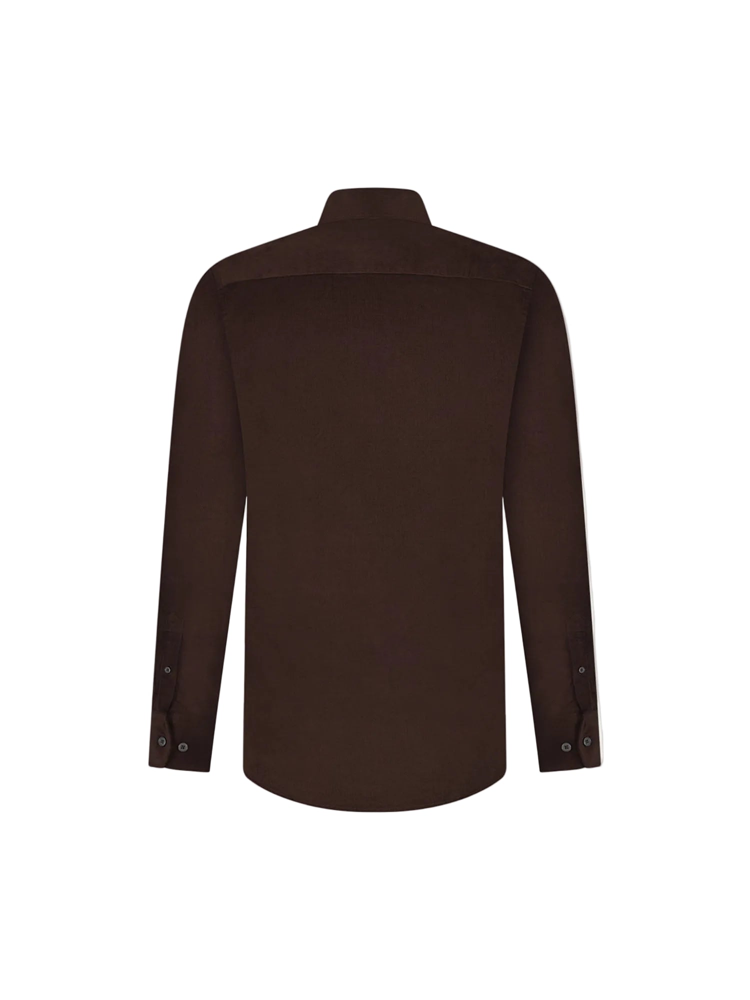 Micro Cord Button-Down Shirt in Java