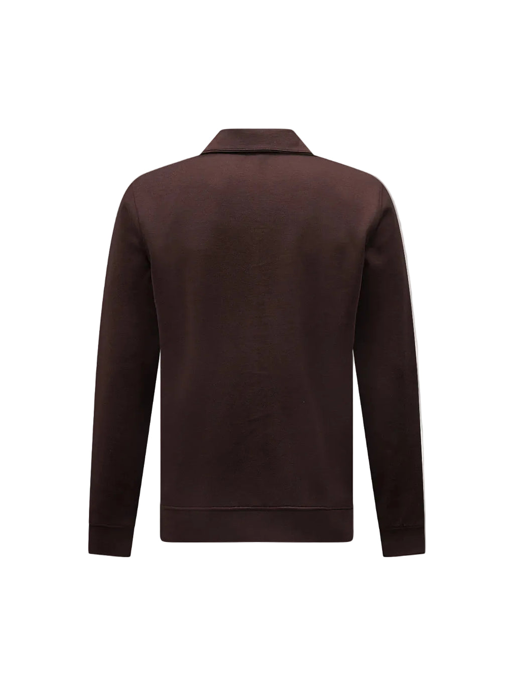 Jersey Interlock Zip Funnel Sweat in Java