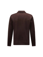 Jersey Interlock Zip Funnel Sweat in Java