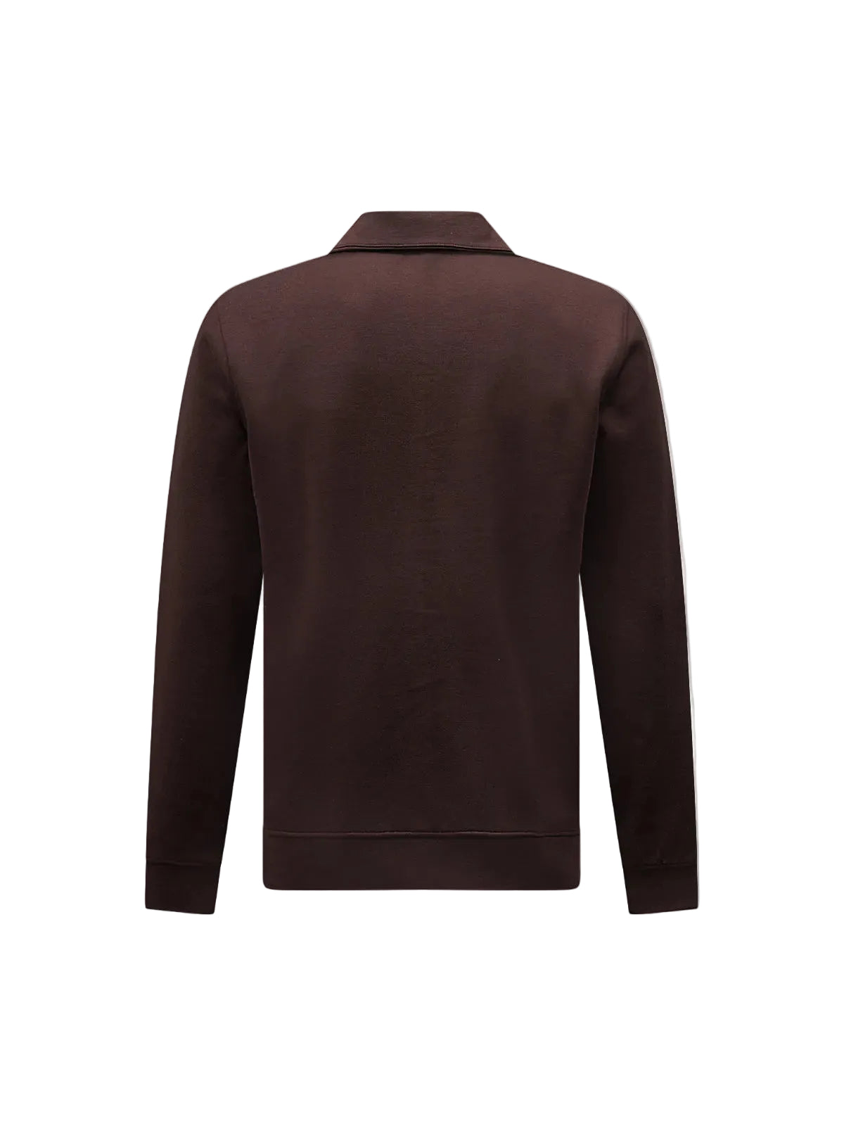 Jersey Interlock Zip Funnel Sweat in Java