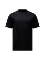 Mercerised Cotton T-Shirt Black