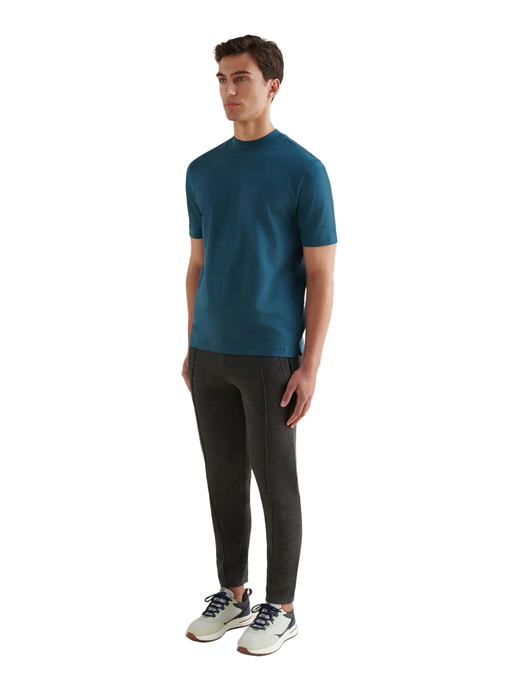 Mercerised Cotton T-Shirt Stargazer