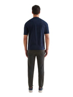 Mercerised Cotton T-Shirt Dark Sapphire Navy