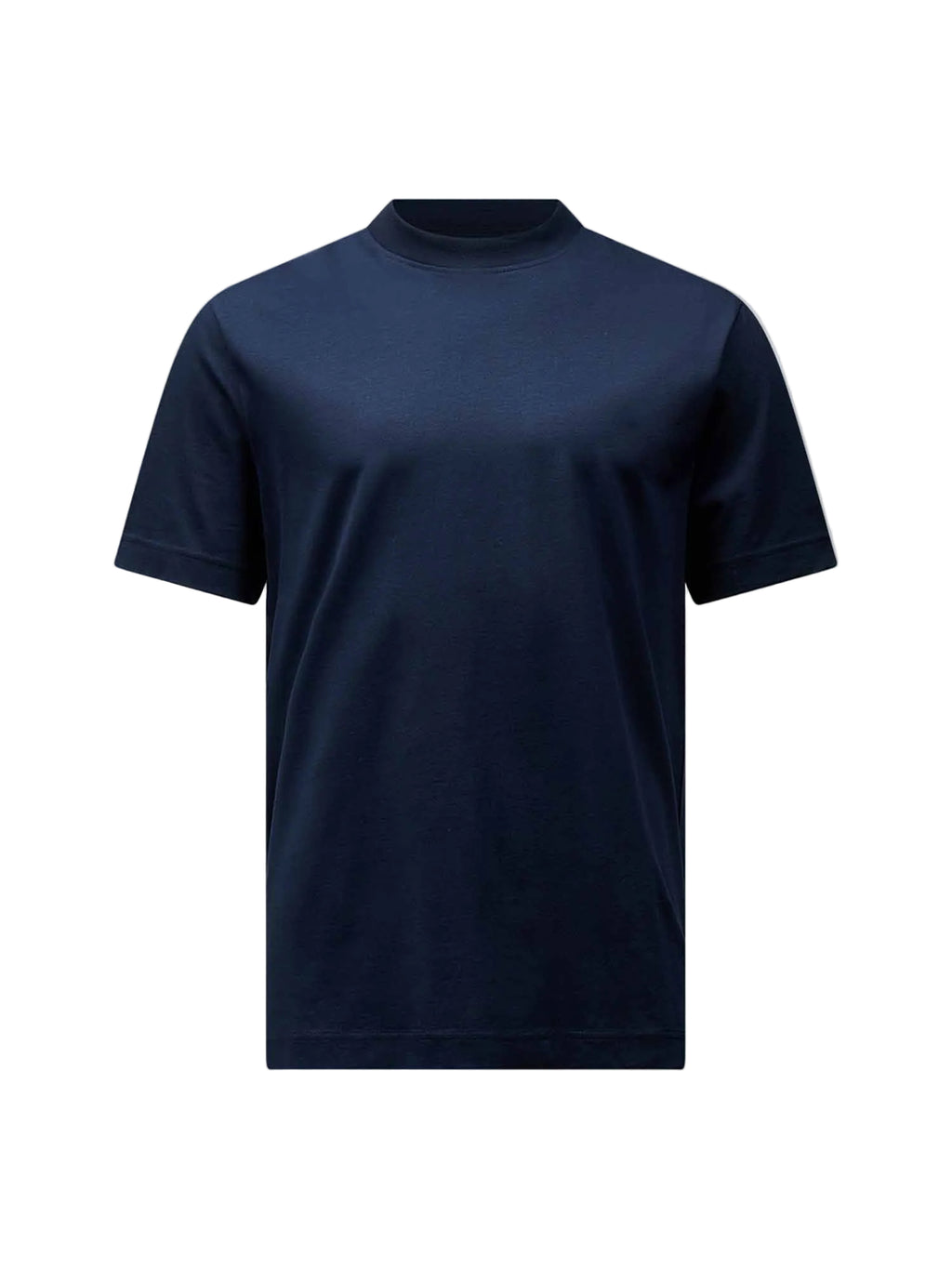 Mercerised Cotton T-Shirt Dark Sapphire Navy