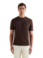 Double Layer Mercerised Cotton T-Shirt Java
