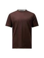 Double Layer Mercerised Cotton T-Shirt Java
