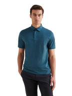 Mercerised Cotton Polo Shirt Stargazer