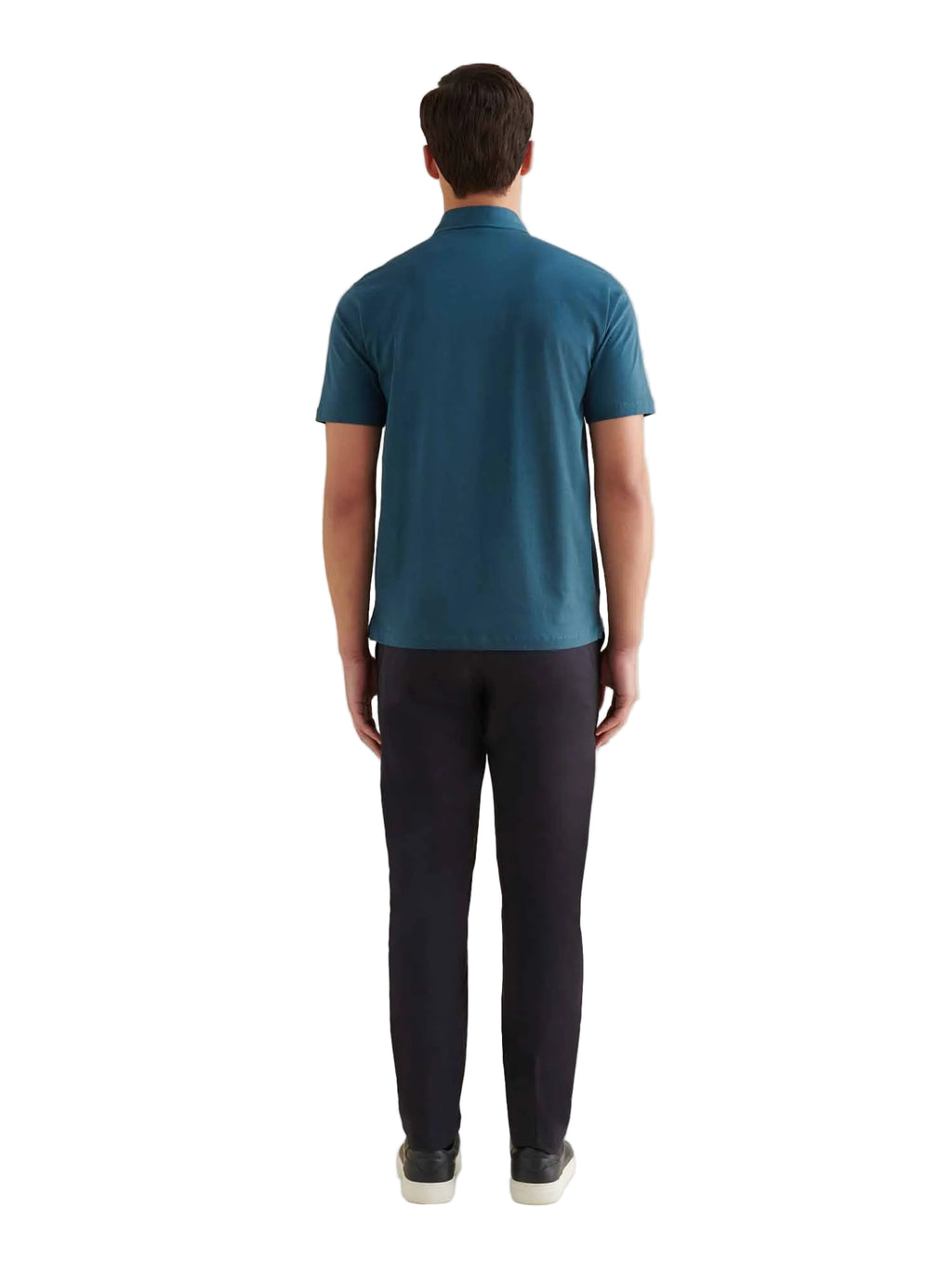 Mercerised Cotton Polo Shirt Stargazer