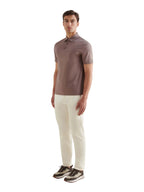 Mercerised Cotton Polo Shirt Iron