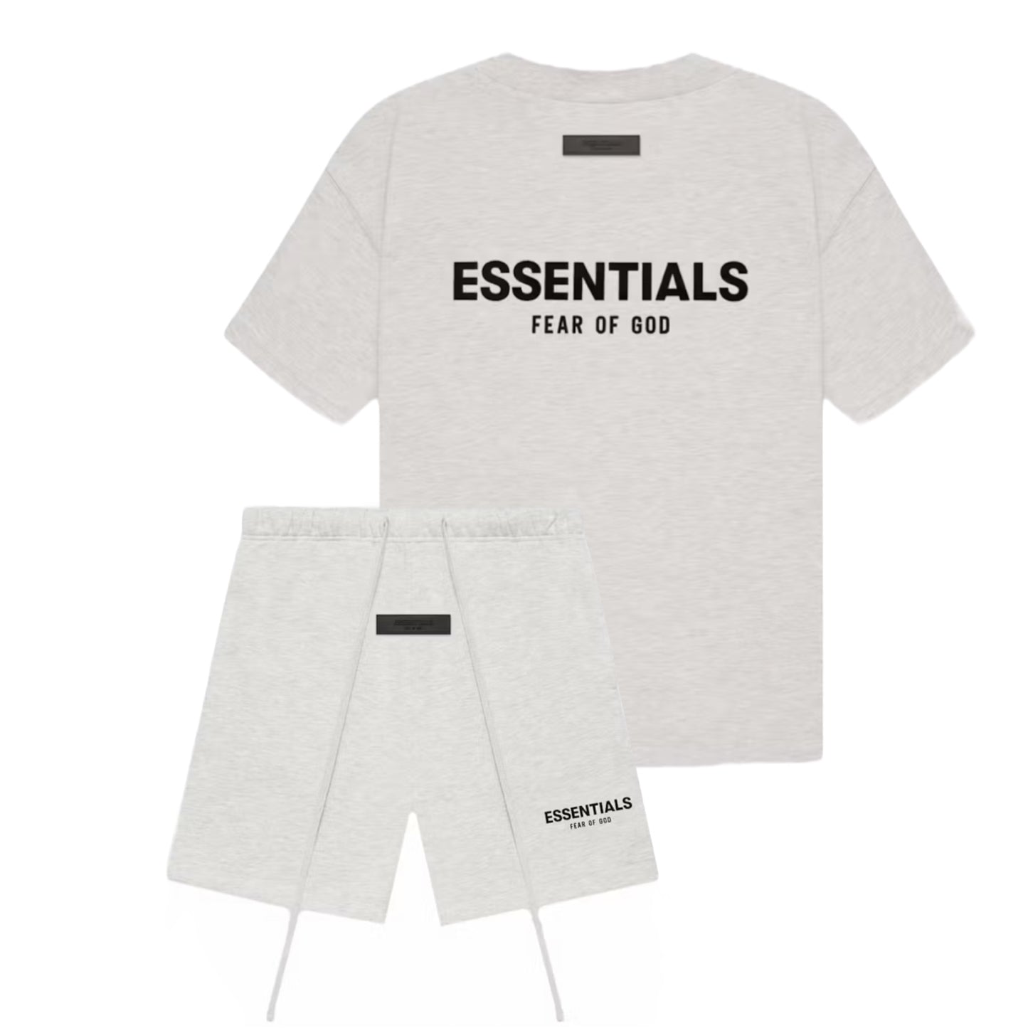 FOG Essentials SS22 Short set "Light Heather Oatmeal"