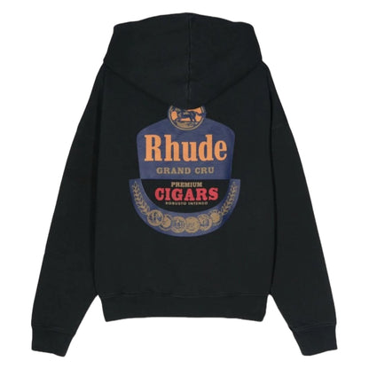 RHUDE Grand CRU Hoodie Black