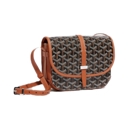 Goyard Belvedere PM Black and Tan