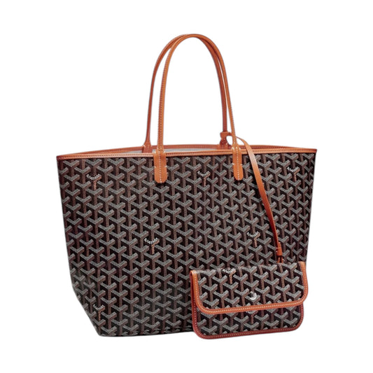 Goyard St Louis Black and Tan PM