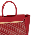 Goyard Saigon Tote Bag Red
