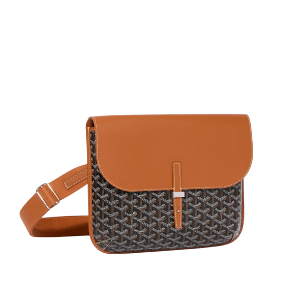 Goyard Coursier Black and Tan