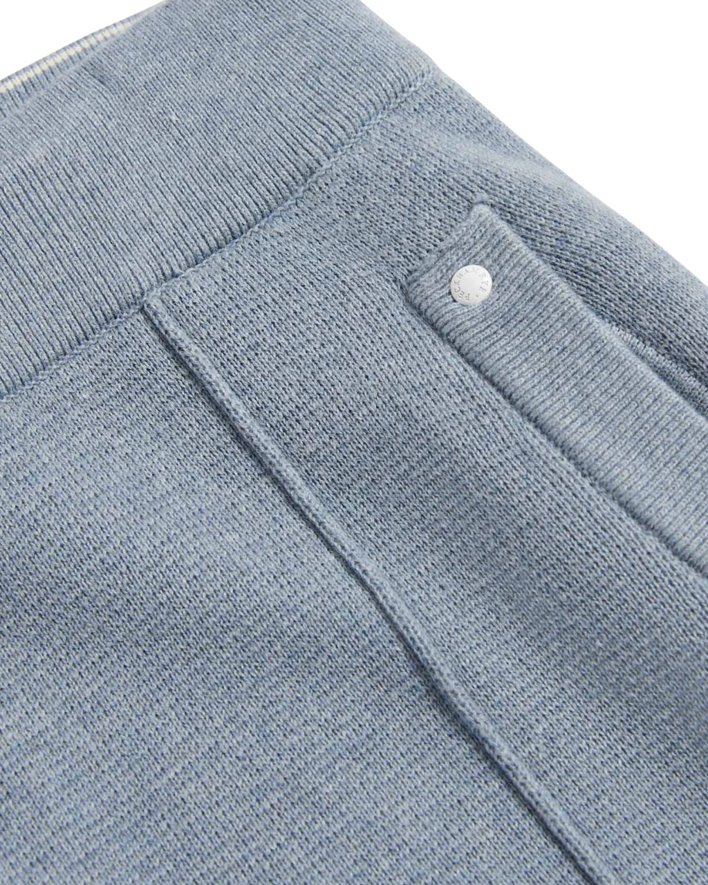 Peckham Rye Milano Knit Jogger Blue Blizzard