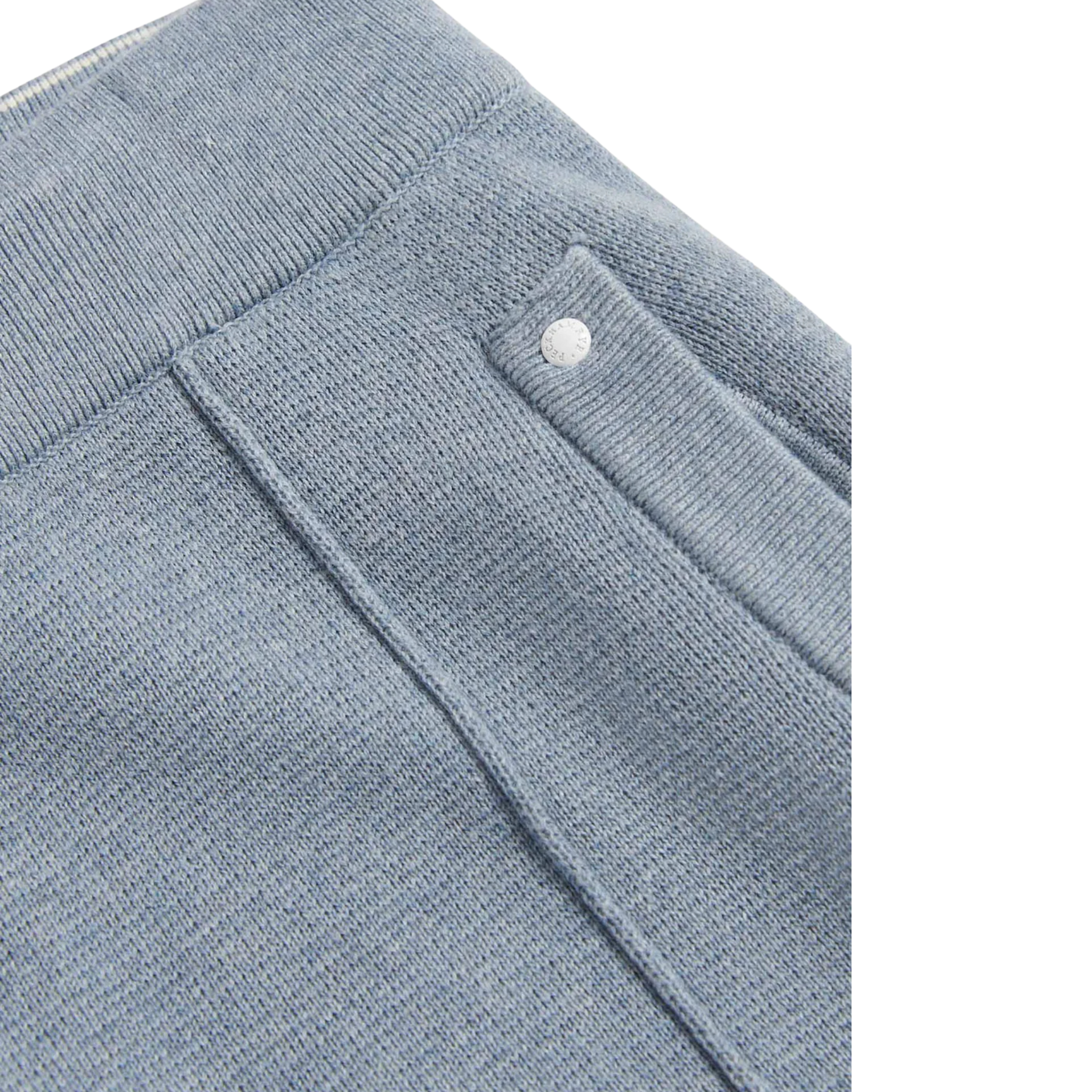 Peckham Rye Milano Knit Jogger Blue Blizzard