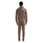 Milano Knit Zip Hoodie in Iron