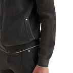 Peckham Rye Milano Knit Hoodie Charcoal