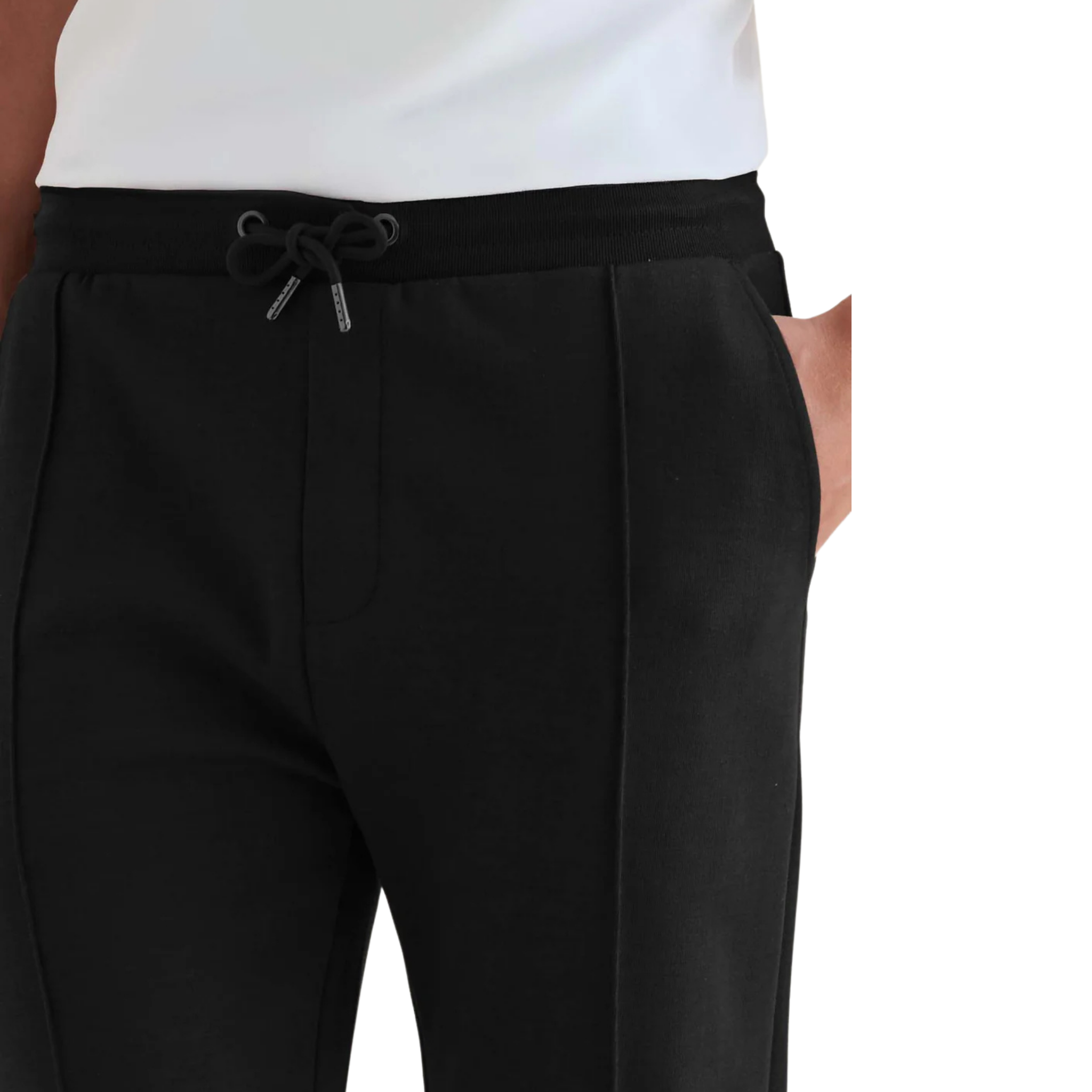 Peckham Rye Jersey Interlock Jogger Black