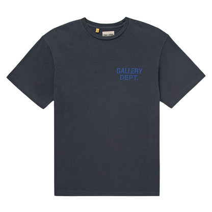 GALLERY DEPT. Logo-Print Cotton-Jersey T-Shirt Navy