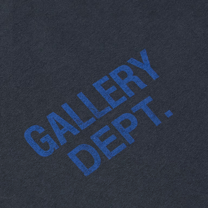GALLERY DEPT. Logo-Print Cotton-Jersey T-Shirt Navy