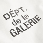 GALLERY DEPT. Logo-Print Cotton-Jersey T-Shirt White