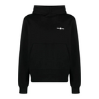 AMIRI MICRO MA BAR LOGO HOODIE BLACK