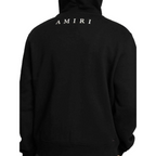 AMIRI MICRO MA BAR LOGO HOODIE BLACK