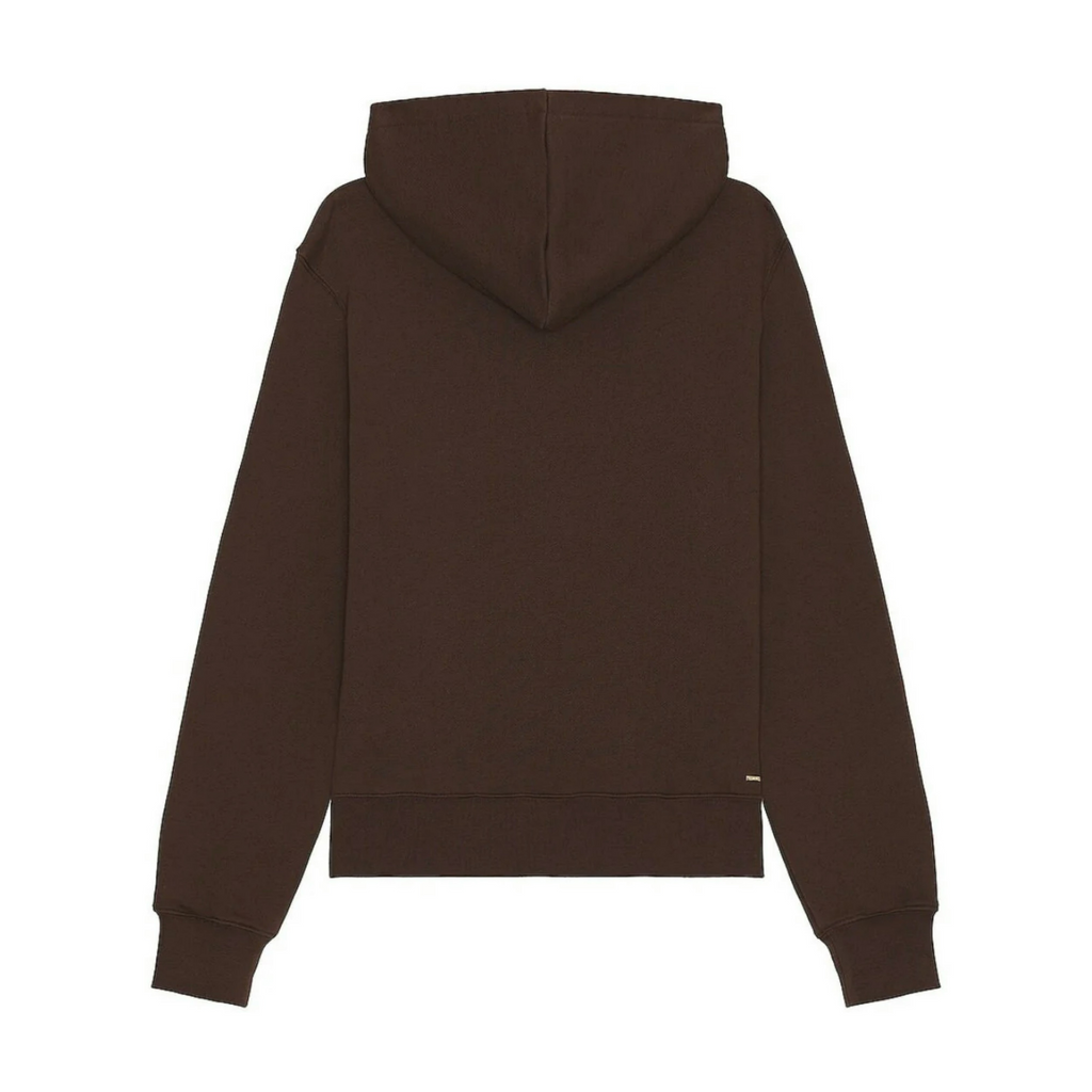 AMIRI MA BAR LOGO HOODIE BROWN