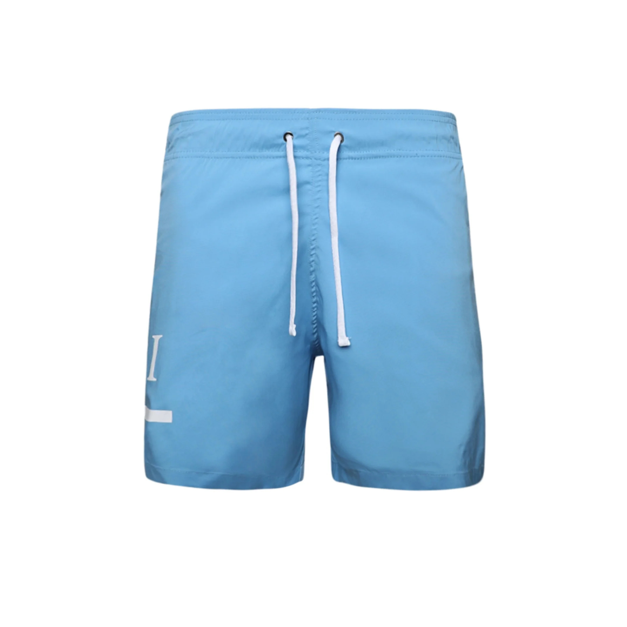 AMIRI MA BAR LOGO SWIM SHORTS BLUE