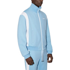 AMIRI ALWAYS ON POINT TRACK JACKET LIGHT BLUE