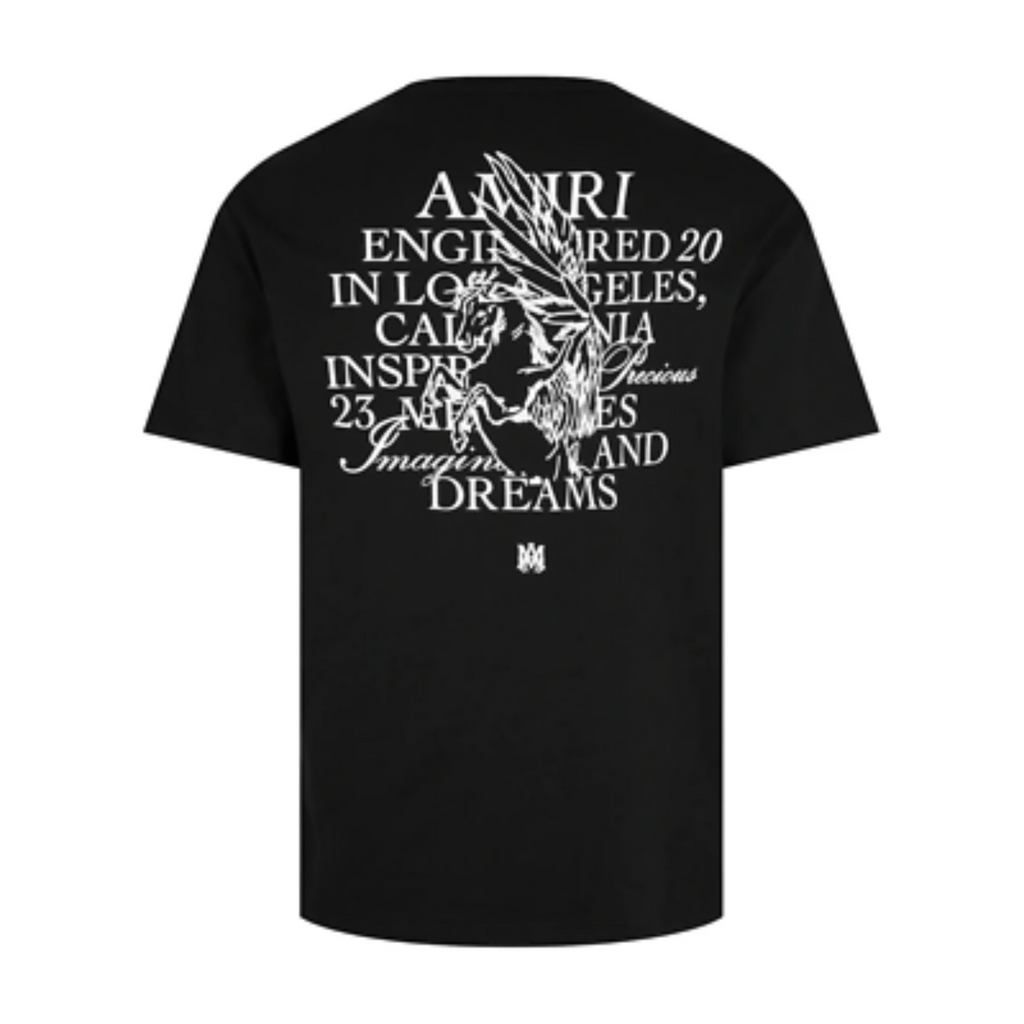 AMIRI PRECIOUS MEMORIES TEE BLACK