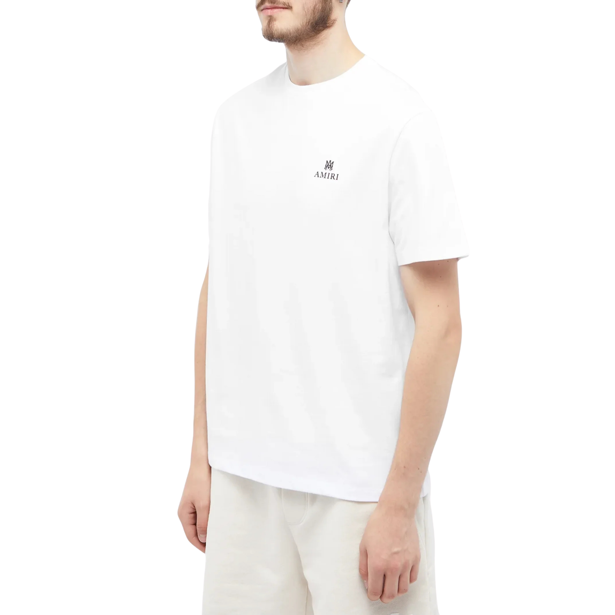 AMIRI MICRO MA BAR TEE WHITE