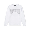AMIRI SUN LONG SLEEVE TEE WHITE