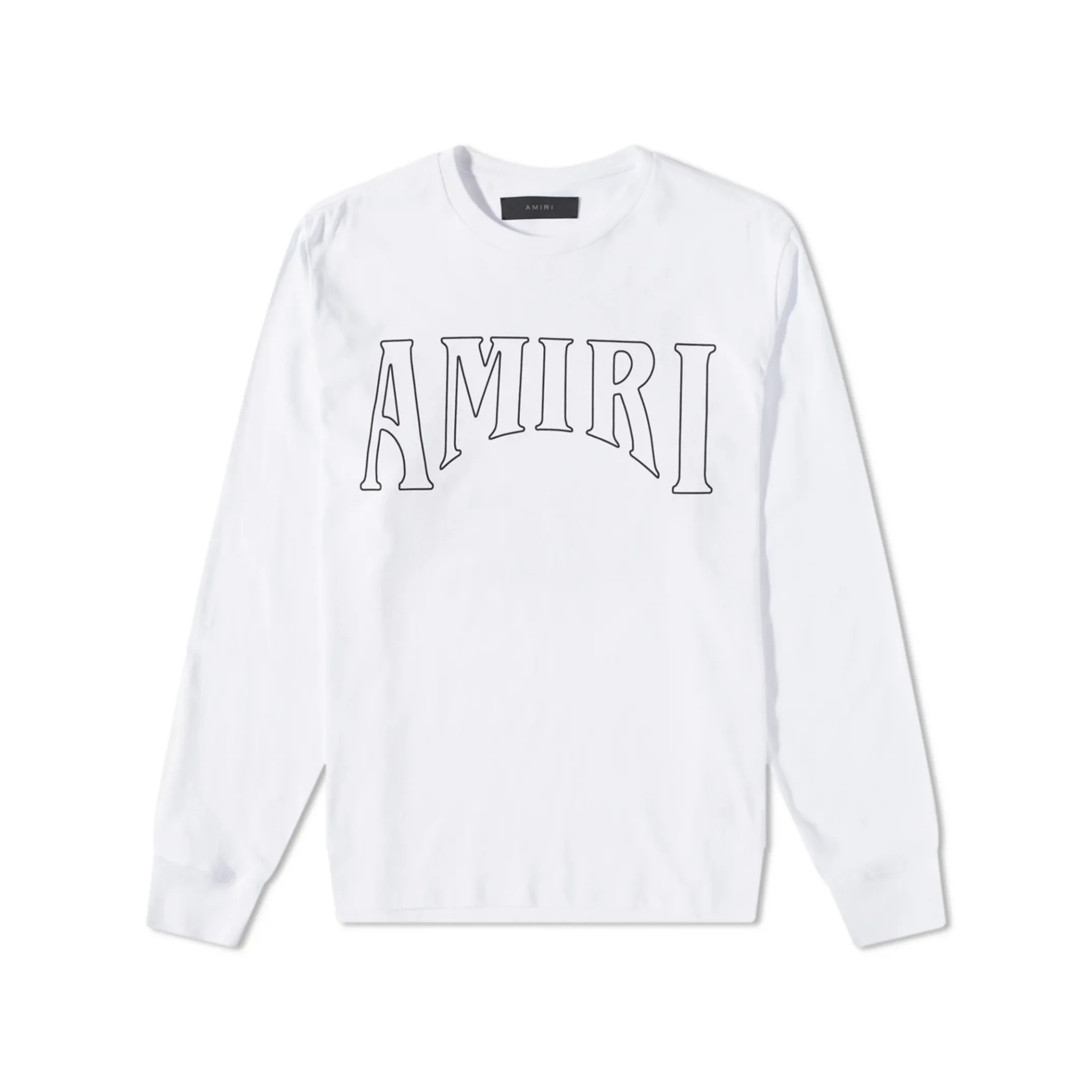 AMIRI SUN LONG SLEEVE TEE WHITE