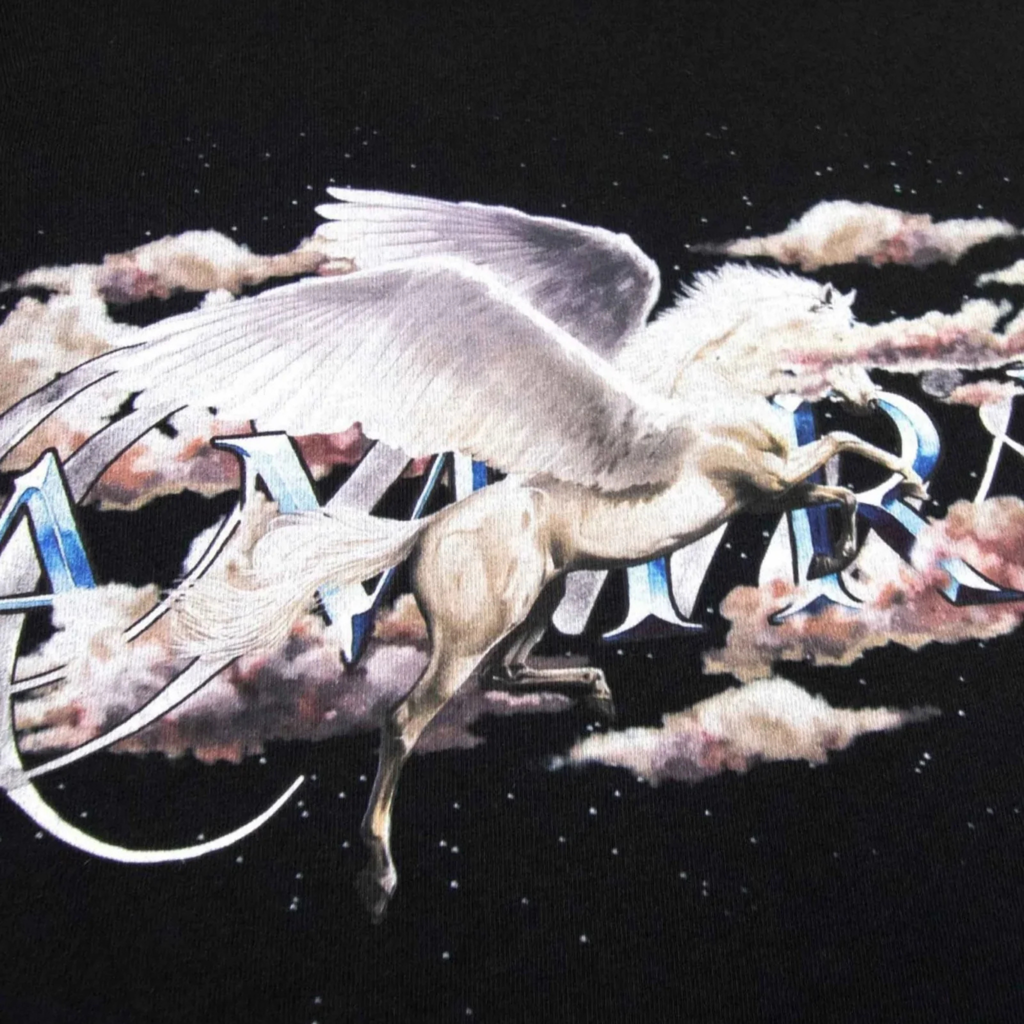 AMIRI PEGASUS TEE BLACK