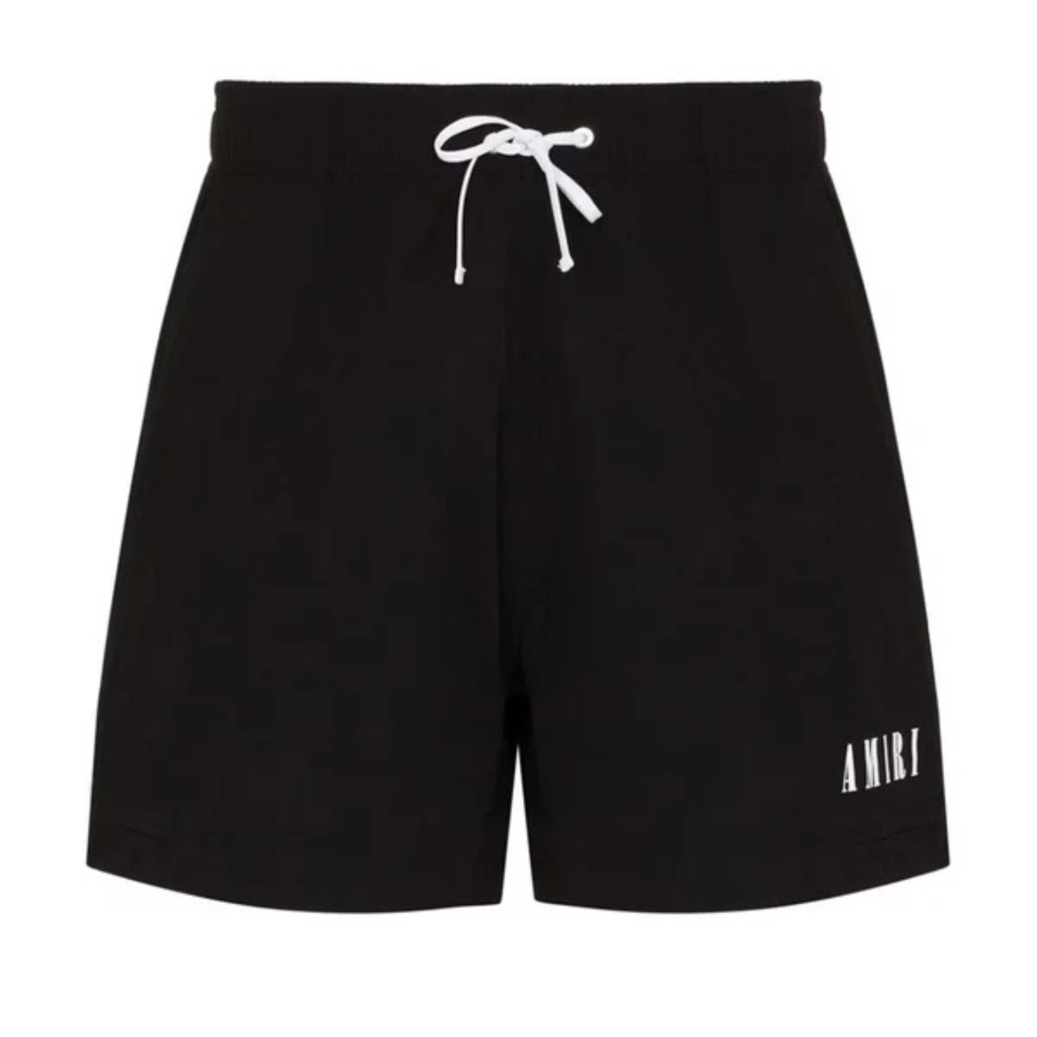 AMIRI CORE LOGO SWIM SHORTS BLACK