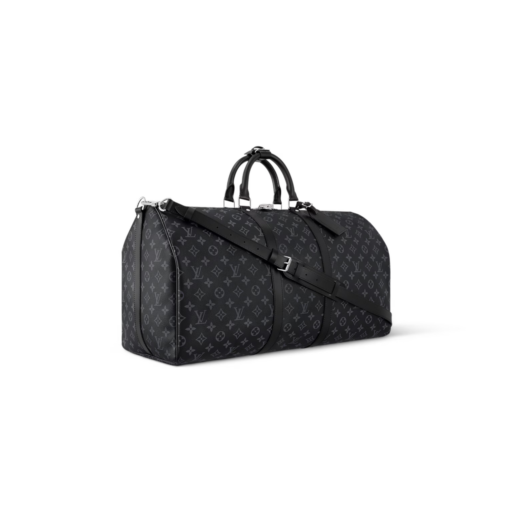Louis Vuitton Keepall 55 Black Monogram