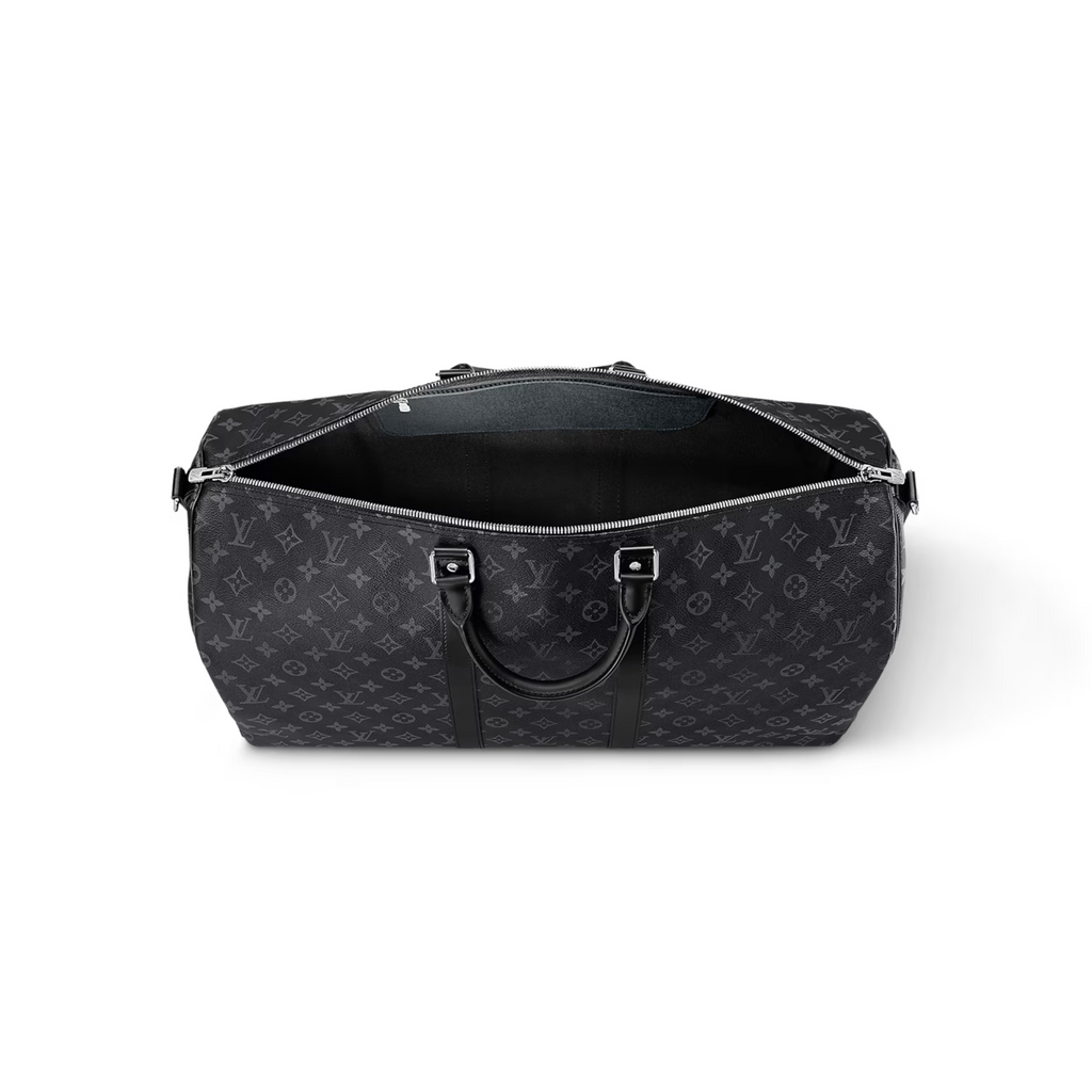 Louis Vuitton Keepall 55 Black Monogram