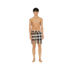 Burberry Check Swim Shorts Archive Beige