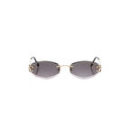 Cartier CT0467S – Gold Frame with Grey Gradient Lenses