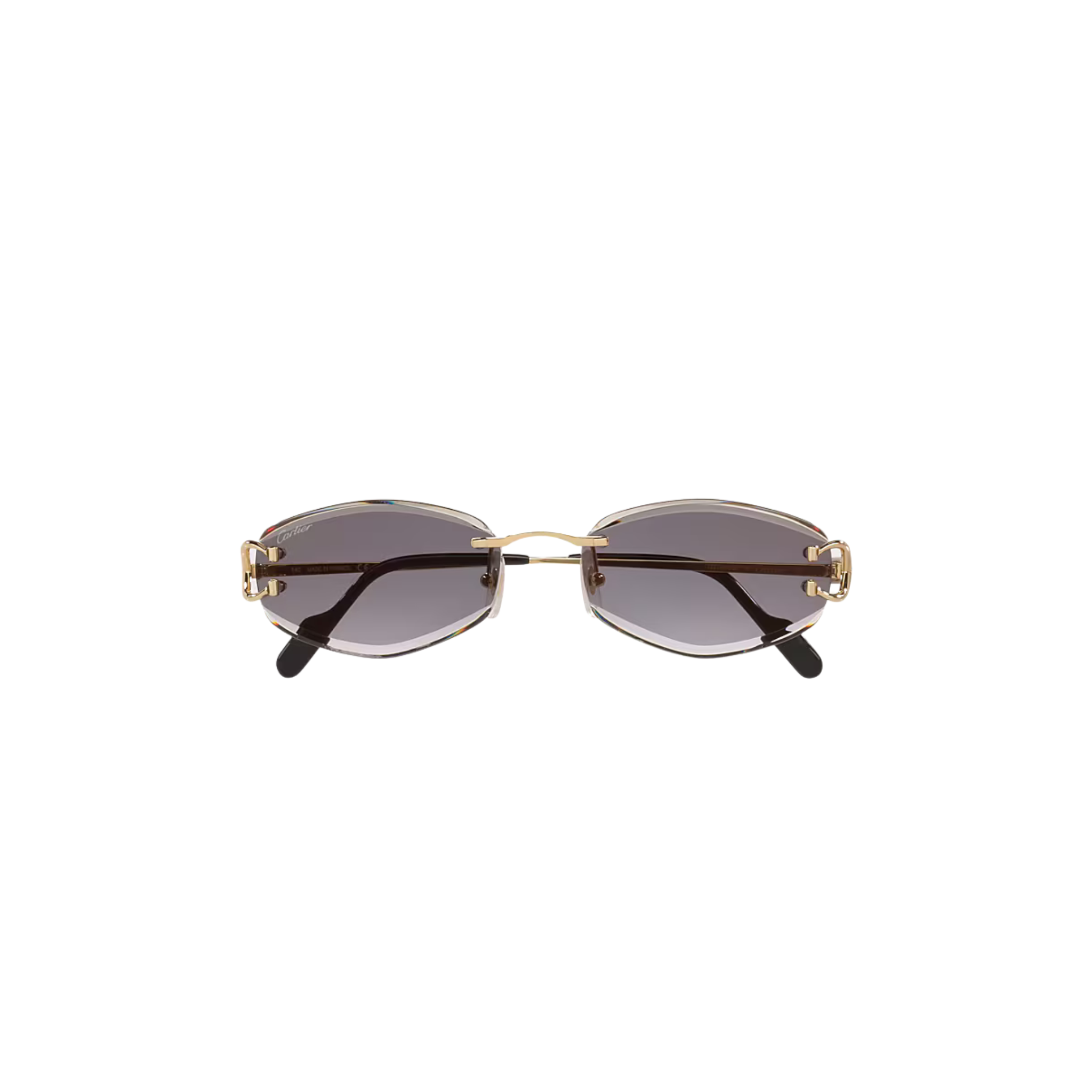 Cartier CT0467S – Gold Frame with Grey Gradient Lenses