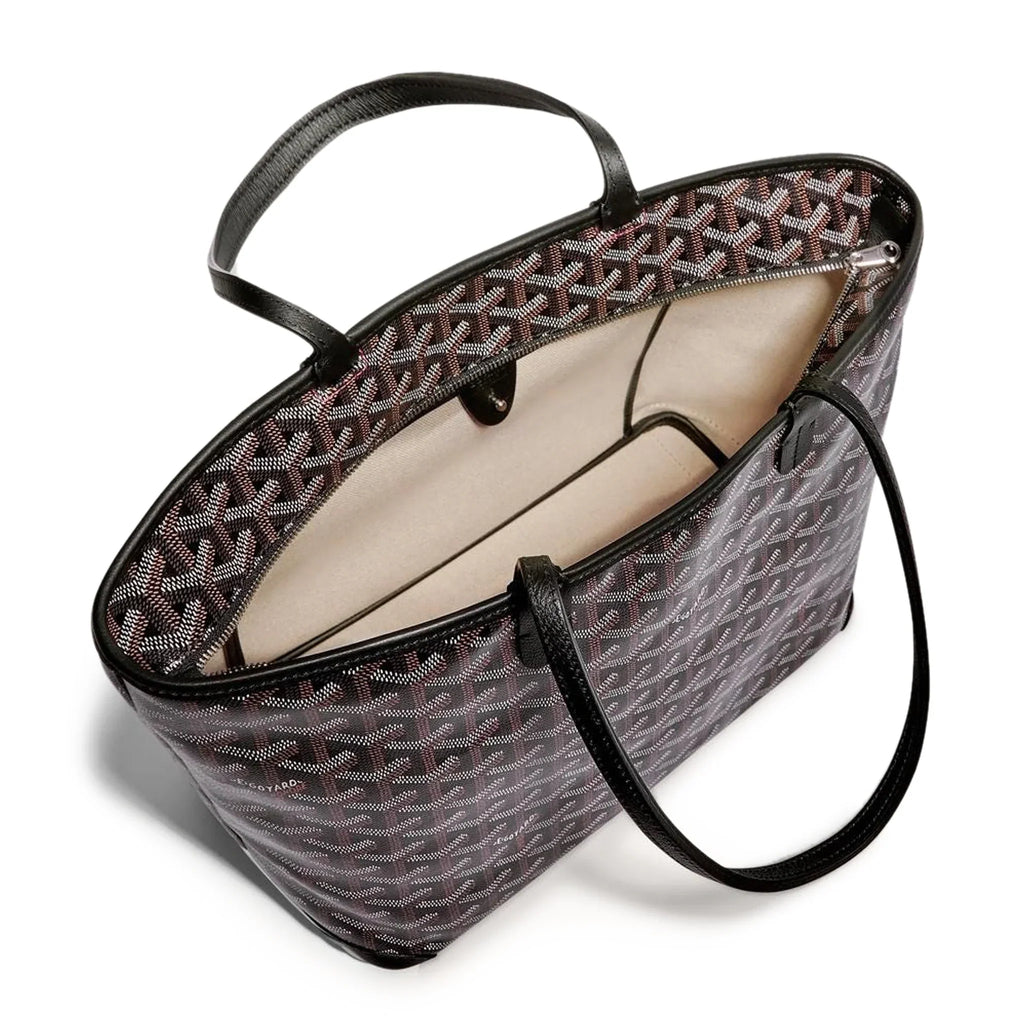 Open view of Goyard Artois PM Bag Black ARTOISPMLTY01CL01P