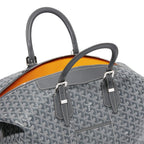 Handle open view of Goyard Bowling 45 Grey Bag BOWLIN045TY51CL51P