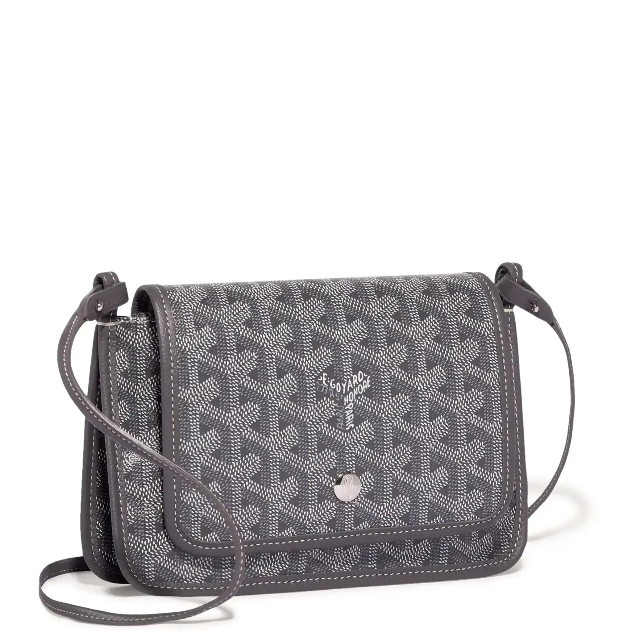 Goyard Plumet Pocket Grey Wallet