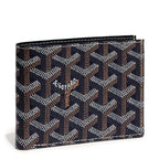 Front view of Goyard Saint-Florentin Navy Blue Wallet STFLO2PMLTY12CL12P