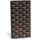 Front view of Goyard Saint-Roch Wallet Black STROC2PMLTY01CL01X